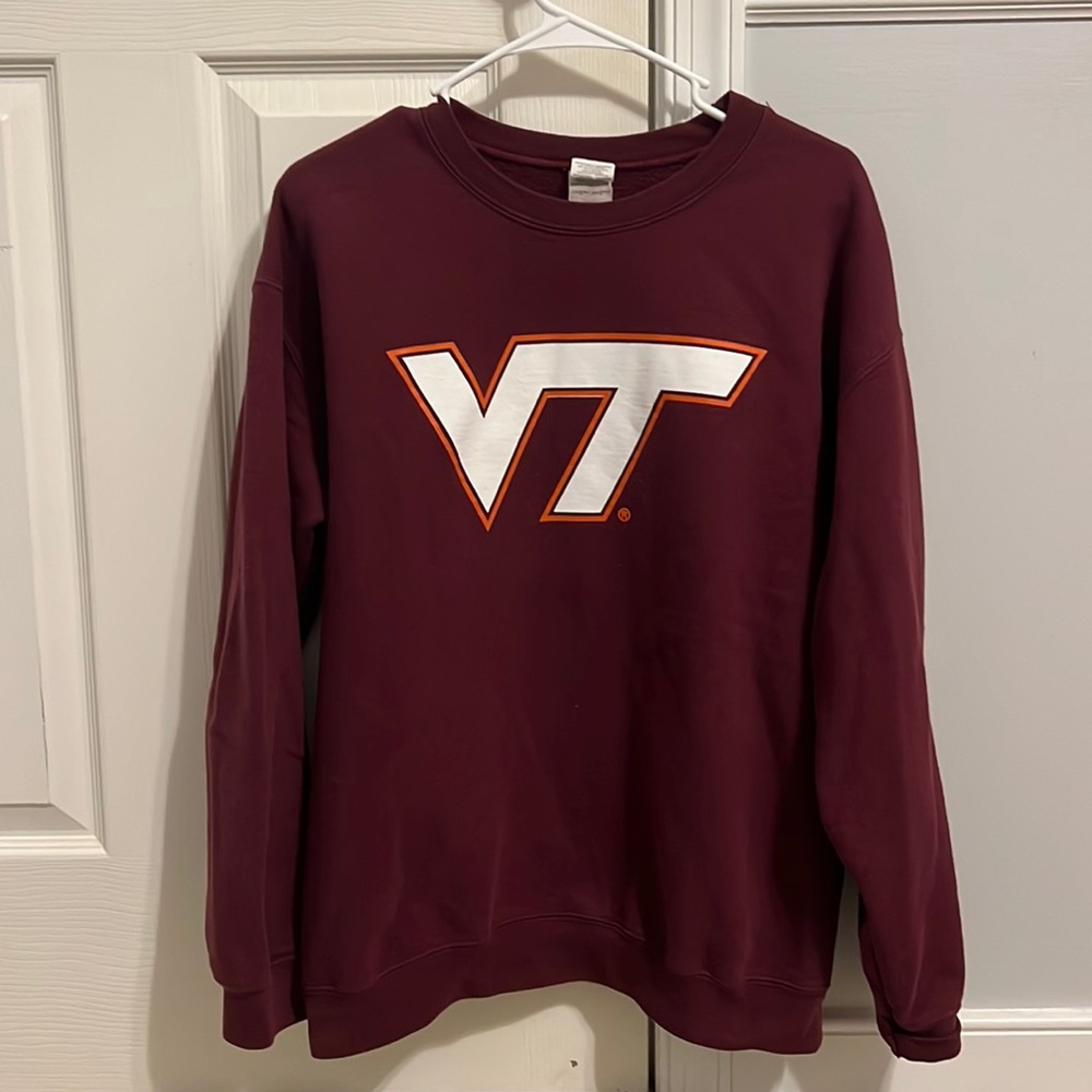 virginia tech crewneck sweatshirt